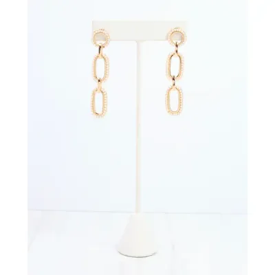 Lettie Link Post Earring Pearl
