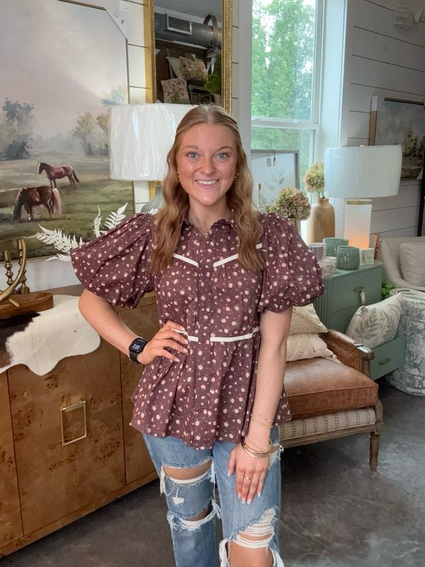 CH Mulberry Rose Top