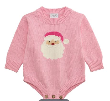 Pink Santa Sweater Bubble