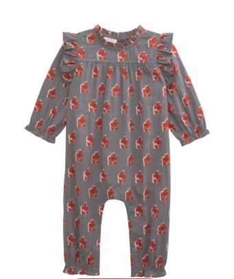 Fall Floral One-Piece
