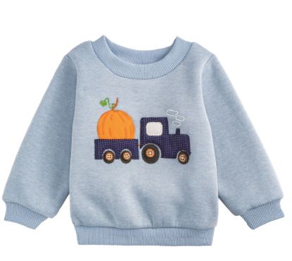 Pumpkin Tractor Sweatshirt
