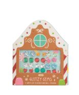 Glitzy Gems Sticker Earrings-Gingerbread House