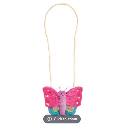 Butterfly Light-Up Purse