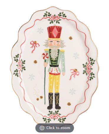 Nutcracker Small Platter