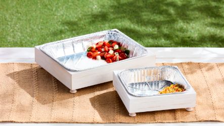 Aluminum Pan Holder Sets
