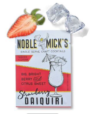 Cocktail Mix &amp; Cups Set-Strawberry