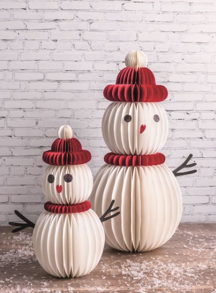 Snowman Paper Sitter-Large