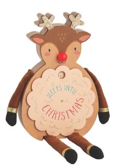 Sleeps Until Christmas-Reindeer Sitter