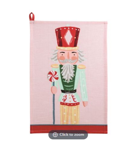 Pink Nutcracker Towel