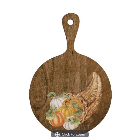 Round Gather Enameled Board