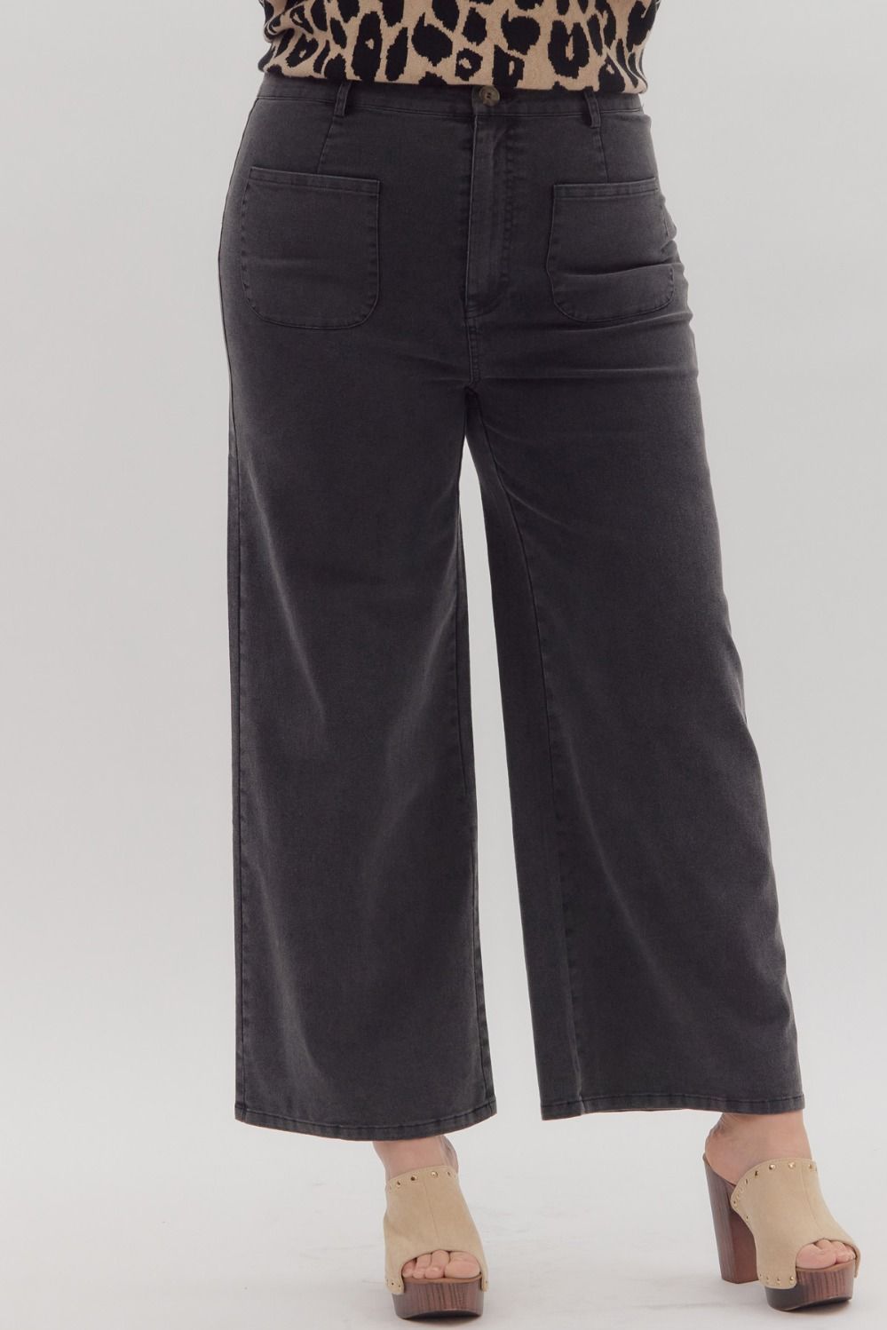 Just Go With It Pant-Black