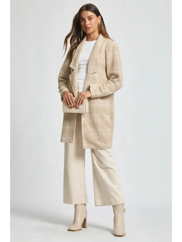 Brixton Jacket-Oatmeal Ivory