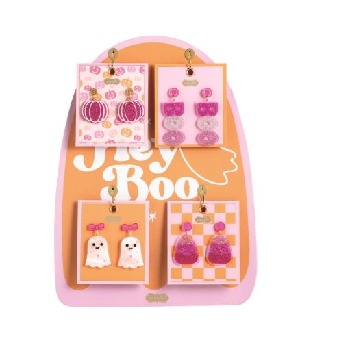 Halloween Earring-Candy Corn