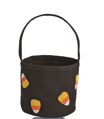 Beaded Halloween Bucket-Candy
