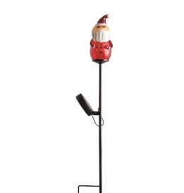 Light-Up Garden Stake-Santa