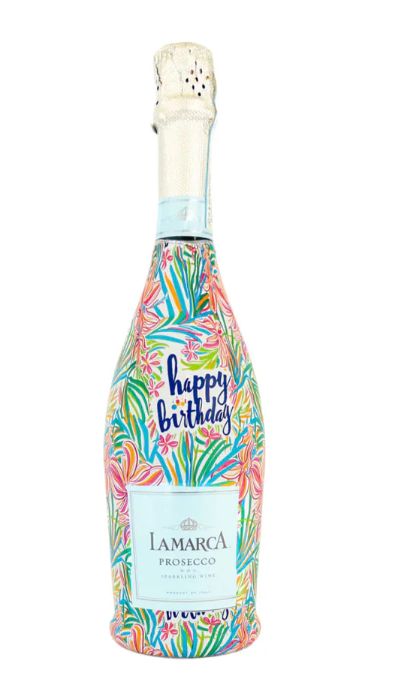 VG Beau Bottles-Happy Birthday Floral