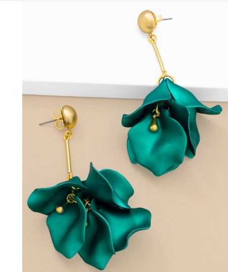 VG Metallic Petal Drop ER-Green