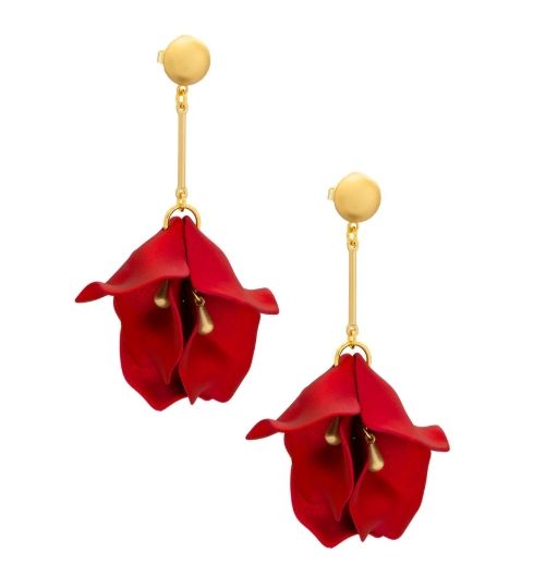 VG Metallic Petal Drop ER-Red