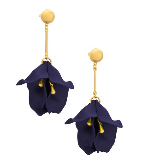 VG Metallic Petal Drop ER-Navy