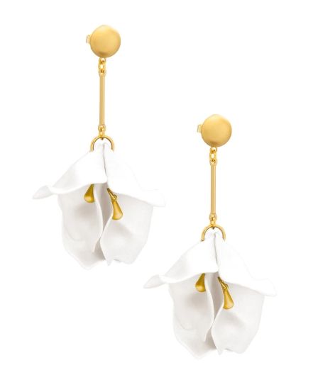 VG Metallic Petal Drop ER-White