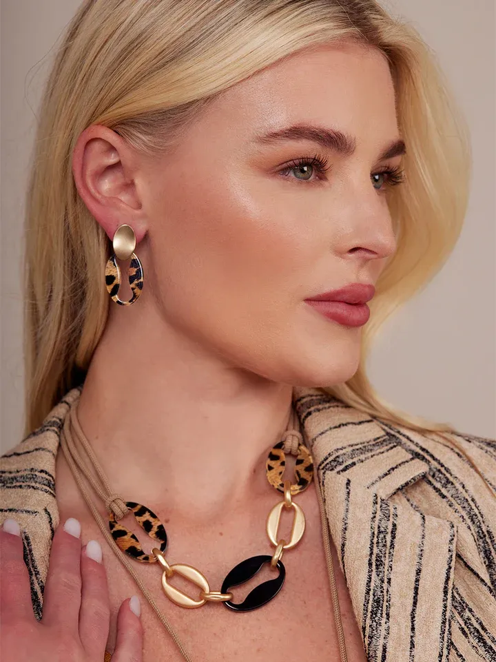 VG Leo Earrings