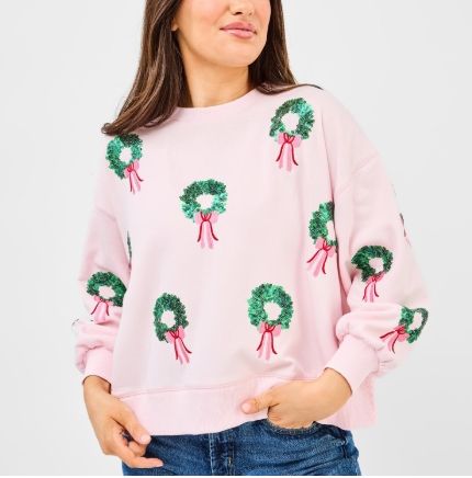 Millie Wreaths Sweatshirt