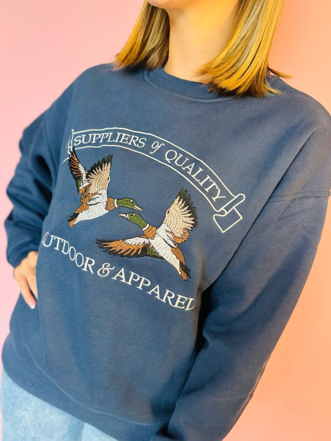 Flying Duck Graphic Sweatshirt