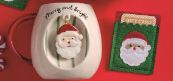 Charm Mug Gift Card-Santa
