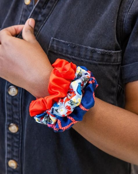 RD Ole Miss Rebels Scrunchie Set
