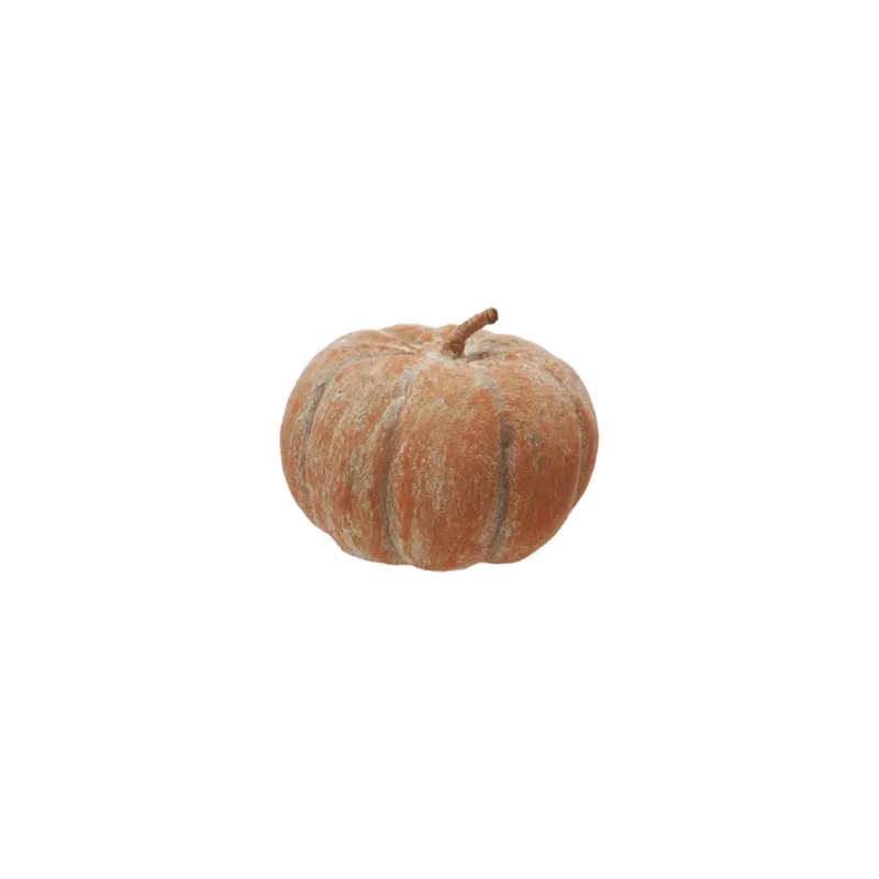 Iron Pumpkin Deco Orange Color