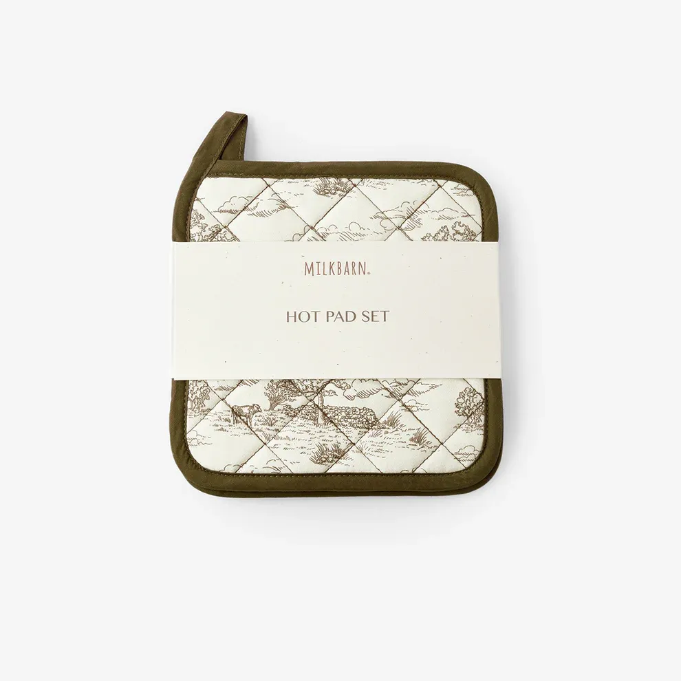 Hot Pad Set Country Toile
