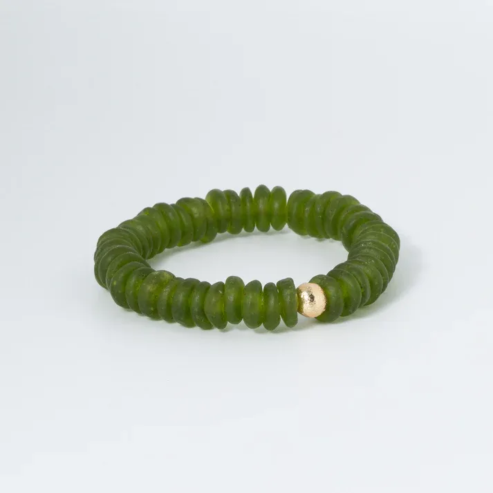 VG Lime Green Seascape-Gold