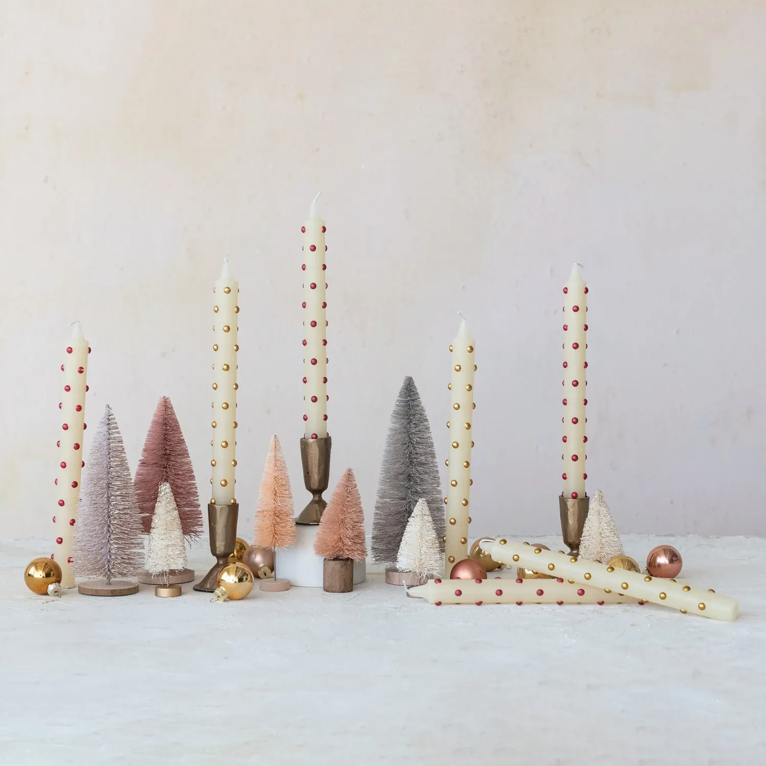 Dot Taper Candle-XS6924