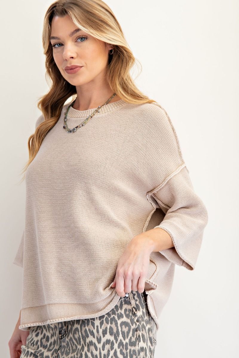 CH Khaki Calm Top