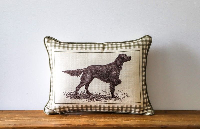 Euro Setter Pillow+Piping