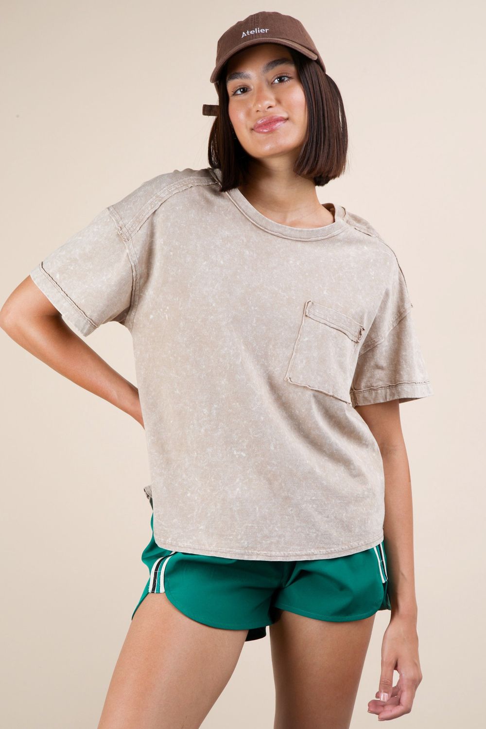 CH Weekend Washed Top