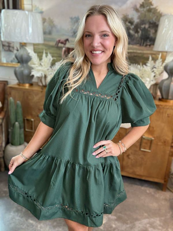 Axton Pine Mini Dress