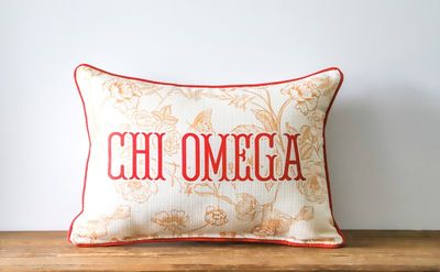 Chi Omega Toile W/Piping