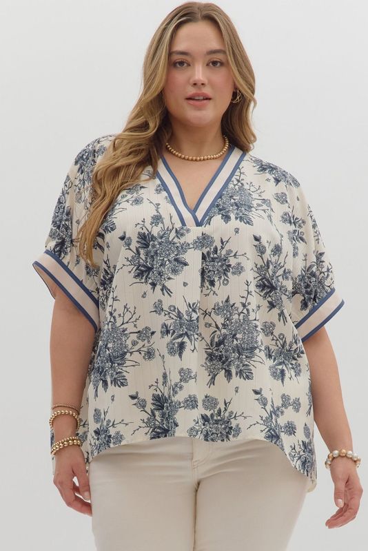 Courtney Floral Top