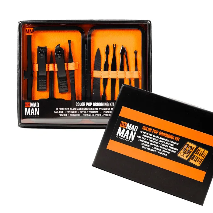 Orange Color Pop Grooming Kit