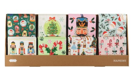 Snowglobe Print Napkins