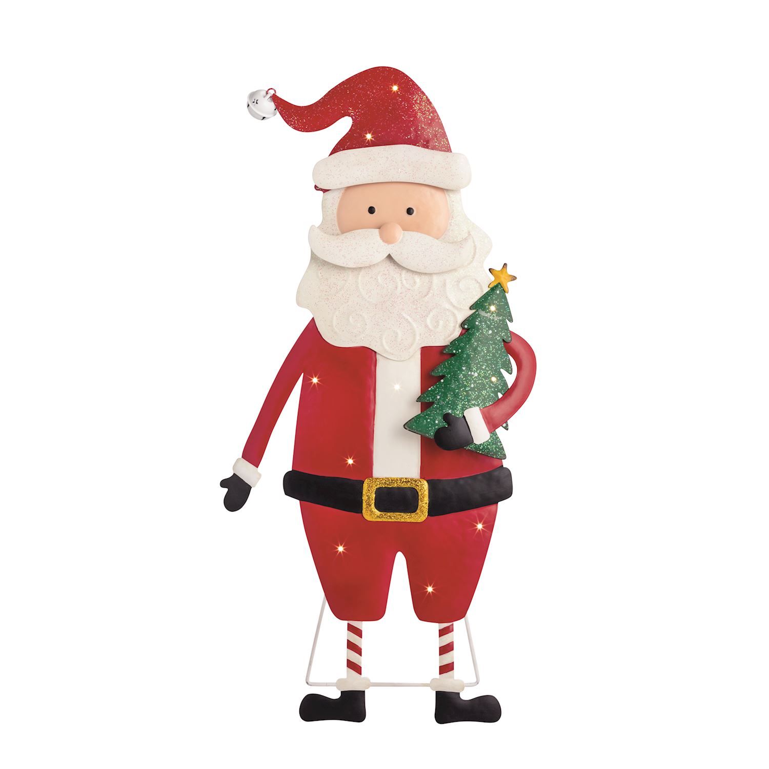 Light-Up Sitter-Santa