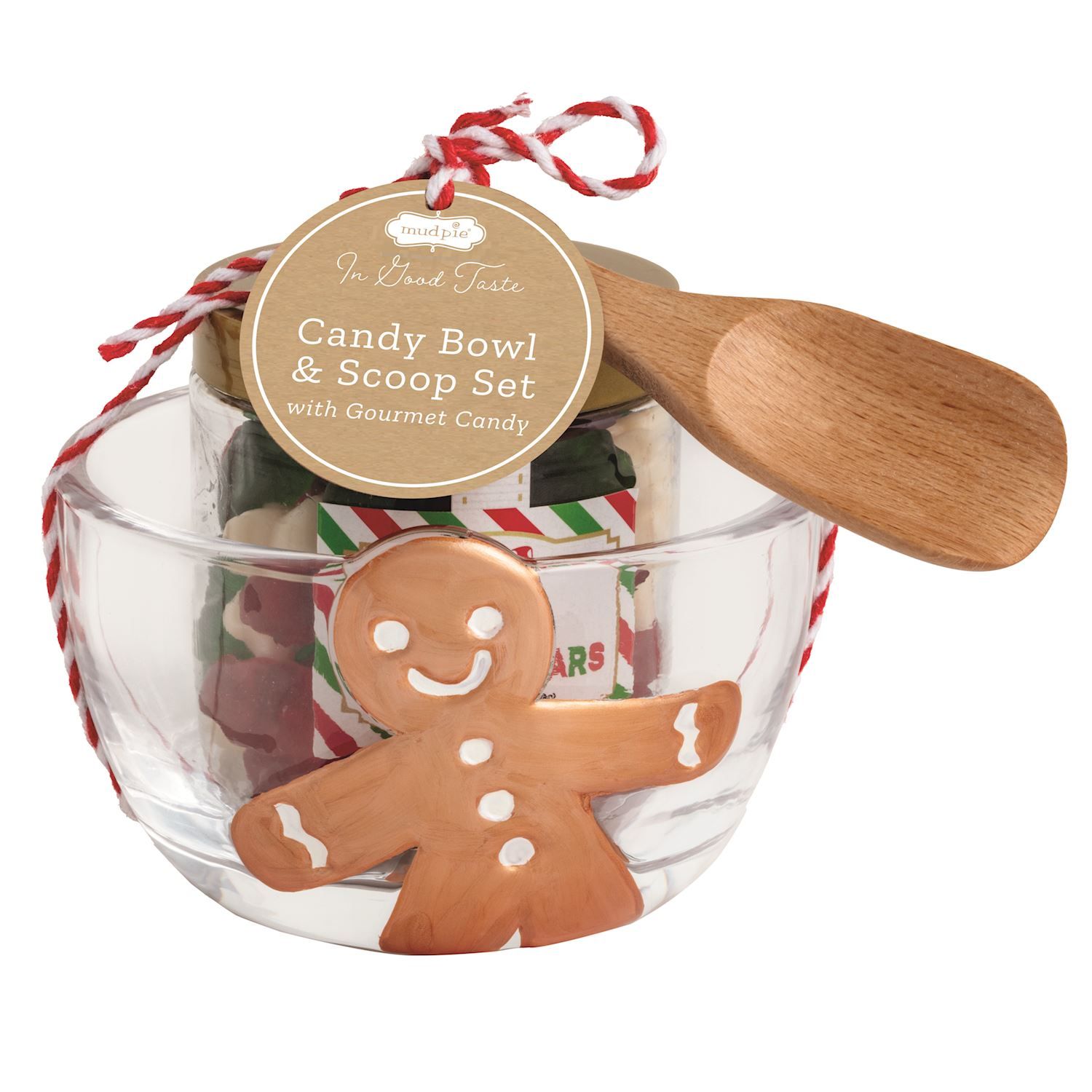 Gingerbread Candy Bowl Gift Set
