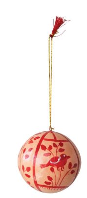 Hand Painted Mache Ornament 4-XT0050A