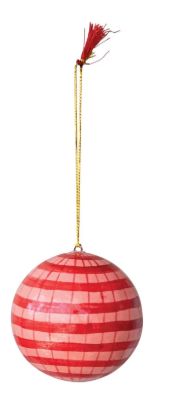 Hand Painted Mache Ornament 3-XT0050A