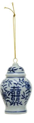 Ginger Jar Ornament 4-XS6798A
