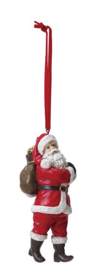 3" Ball Ornament w Santa 1-XT0002A