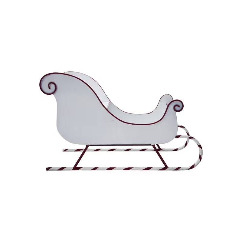 Iron Sled w Candy Cane Skies-XS9370