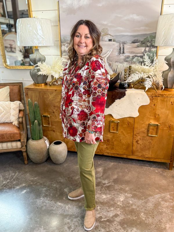 Moss Green Ankle Pant