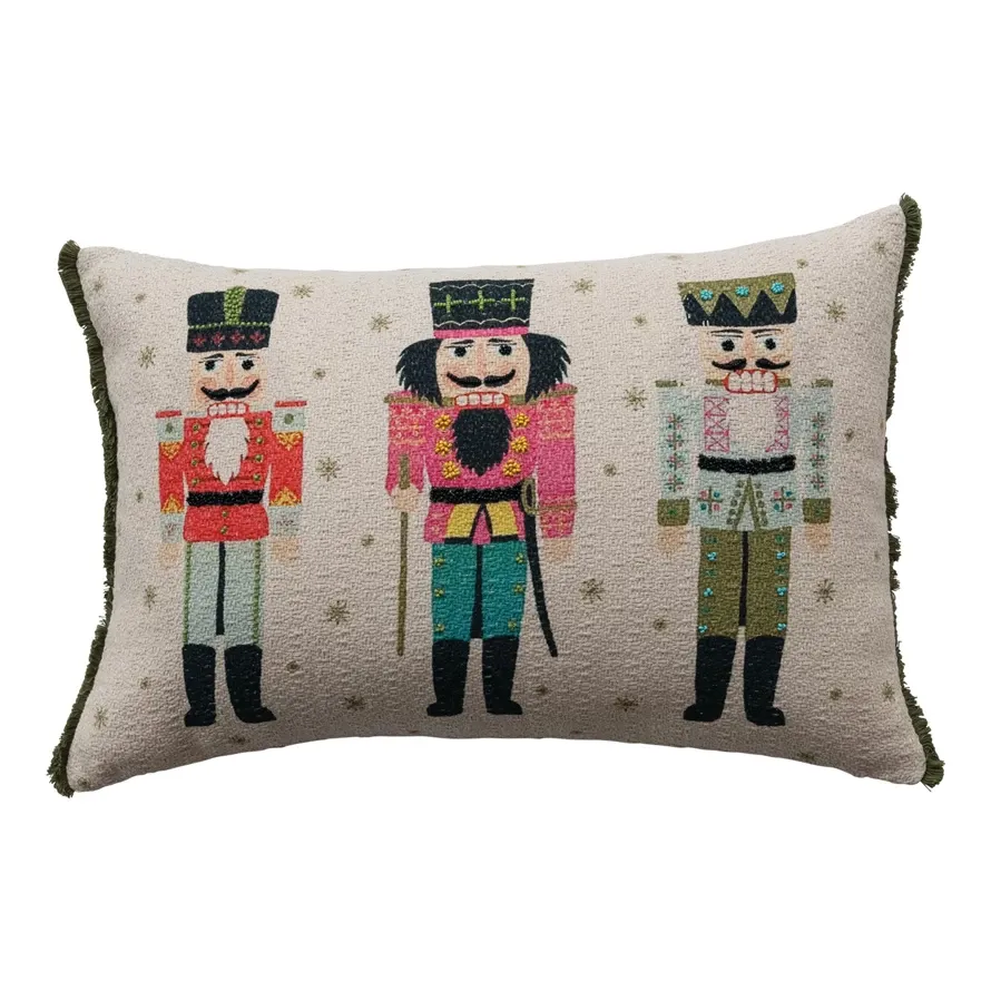 Nutcracker Printed Lumbar-XS8918